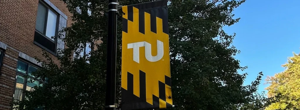 A street sign on a pole