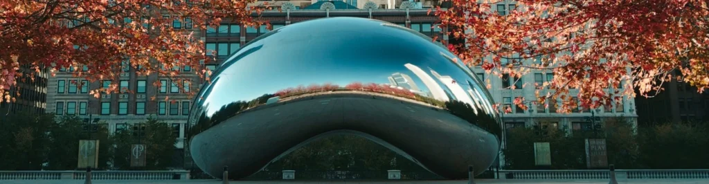 Cloud Gate, Chicago at daytime
